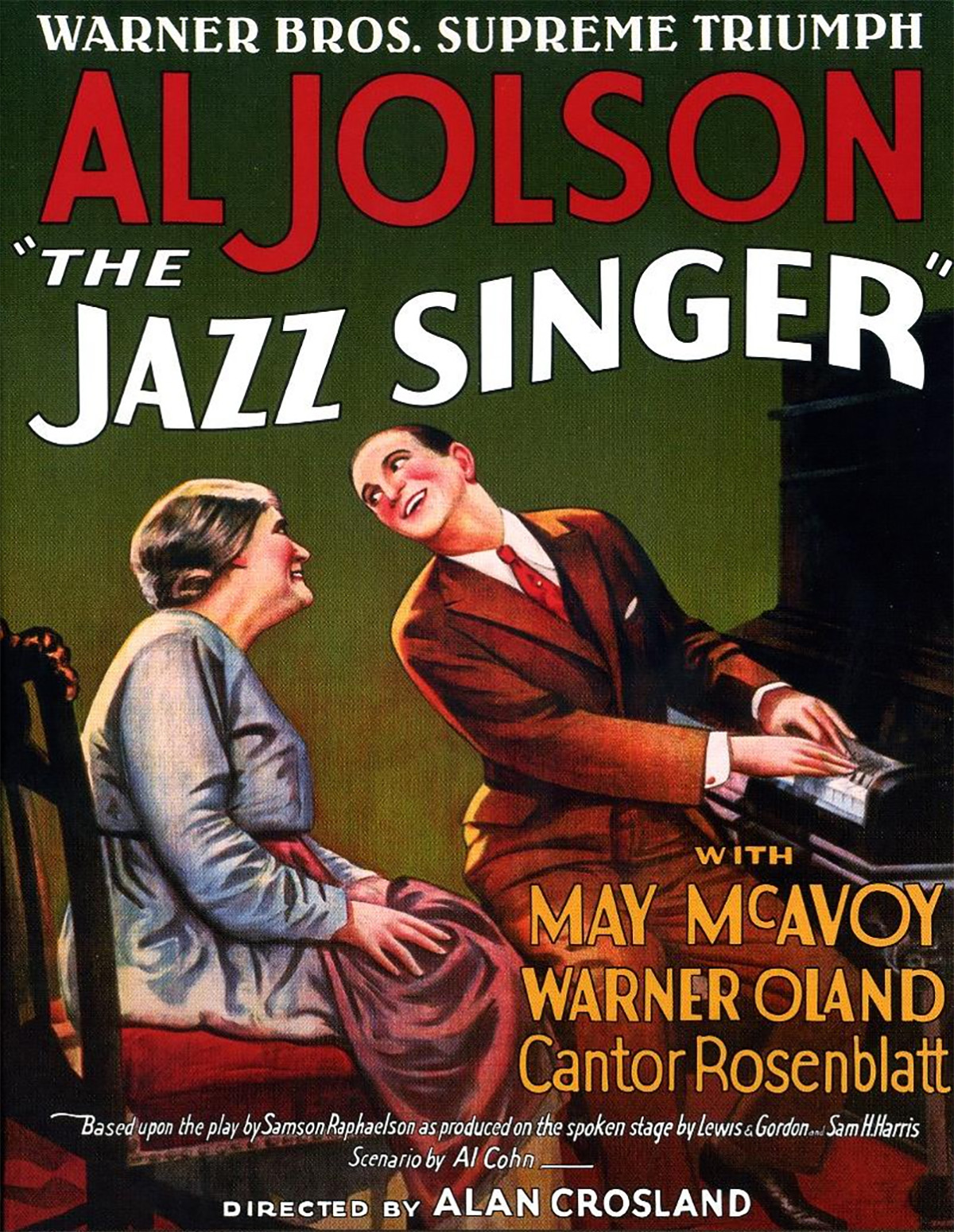 The Jazz Singer (poster 1927)